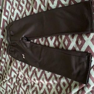 Girls under armour cold gear fleece lined pants